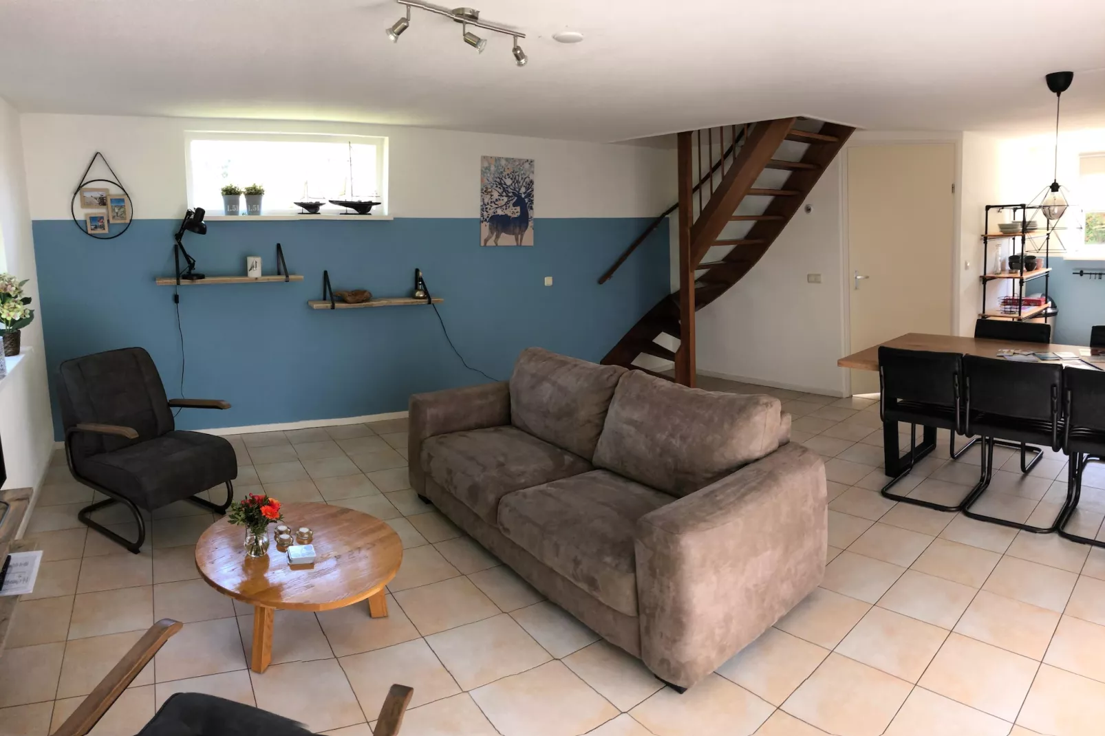 Bungalow 5-persoons-Living room