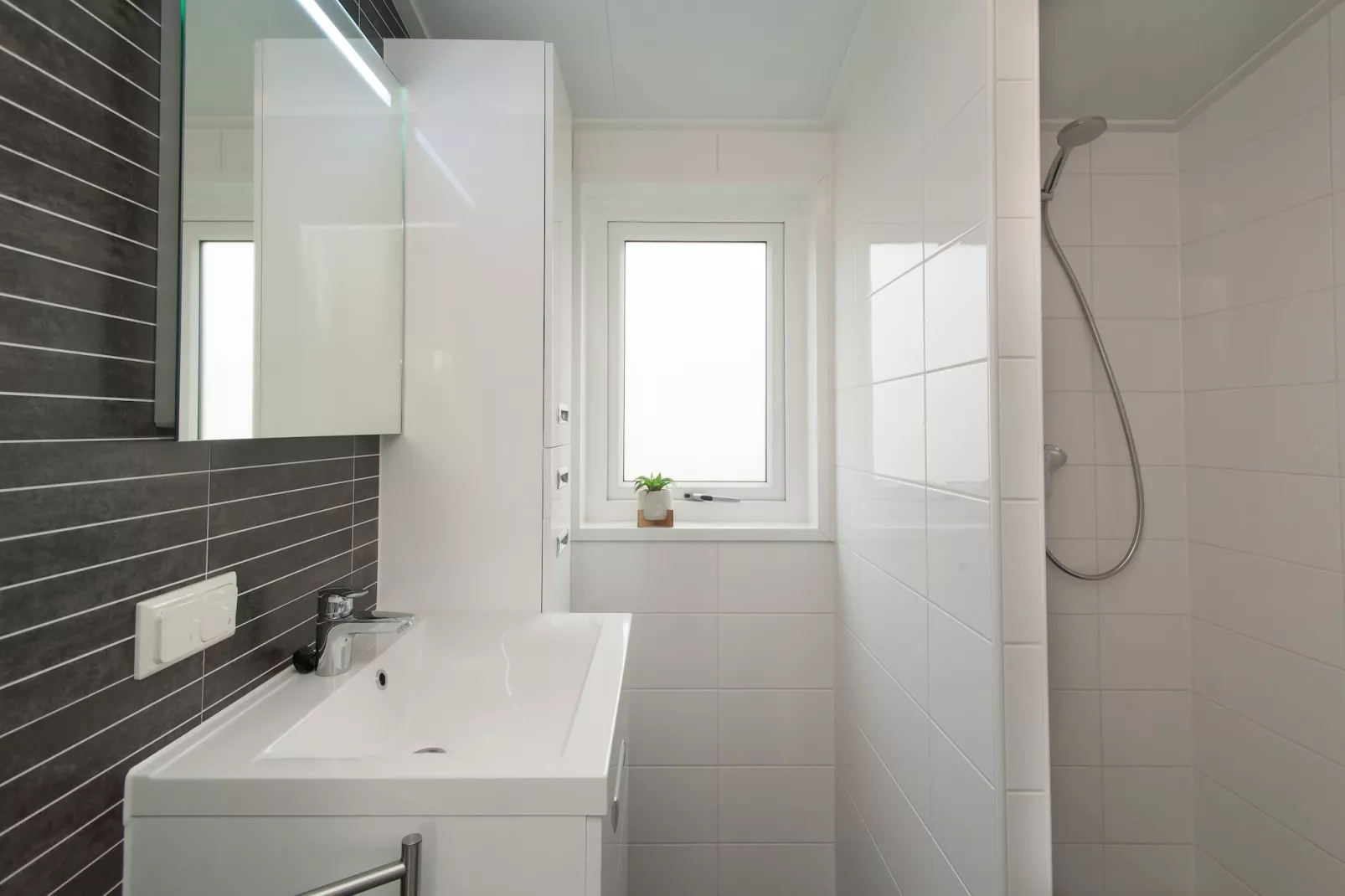 Chalet 4-persoons Huisdiervrij-Bathroom