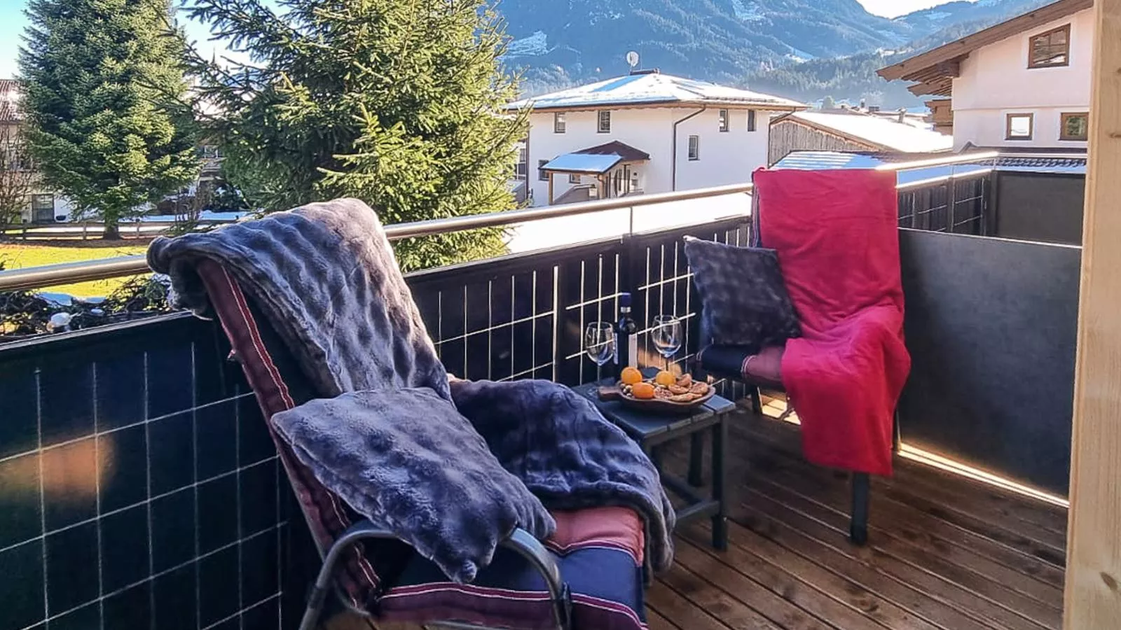 Tennerhof Apartments Top 3 - Terrace balcony