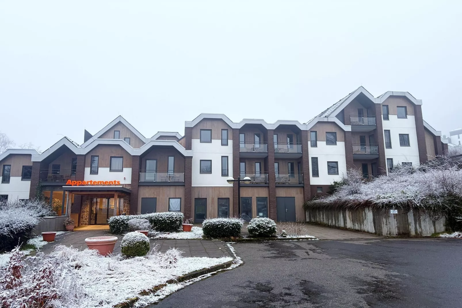 Apartment Ground Floor-Außenbereich Winter