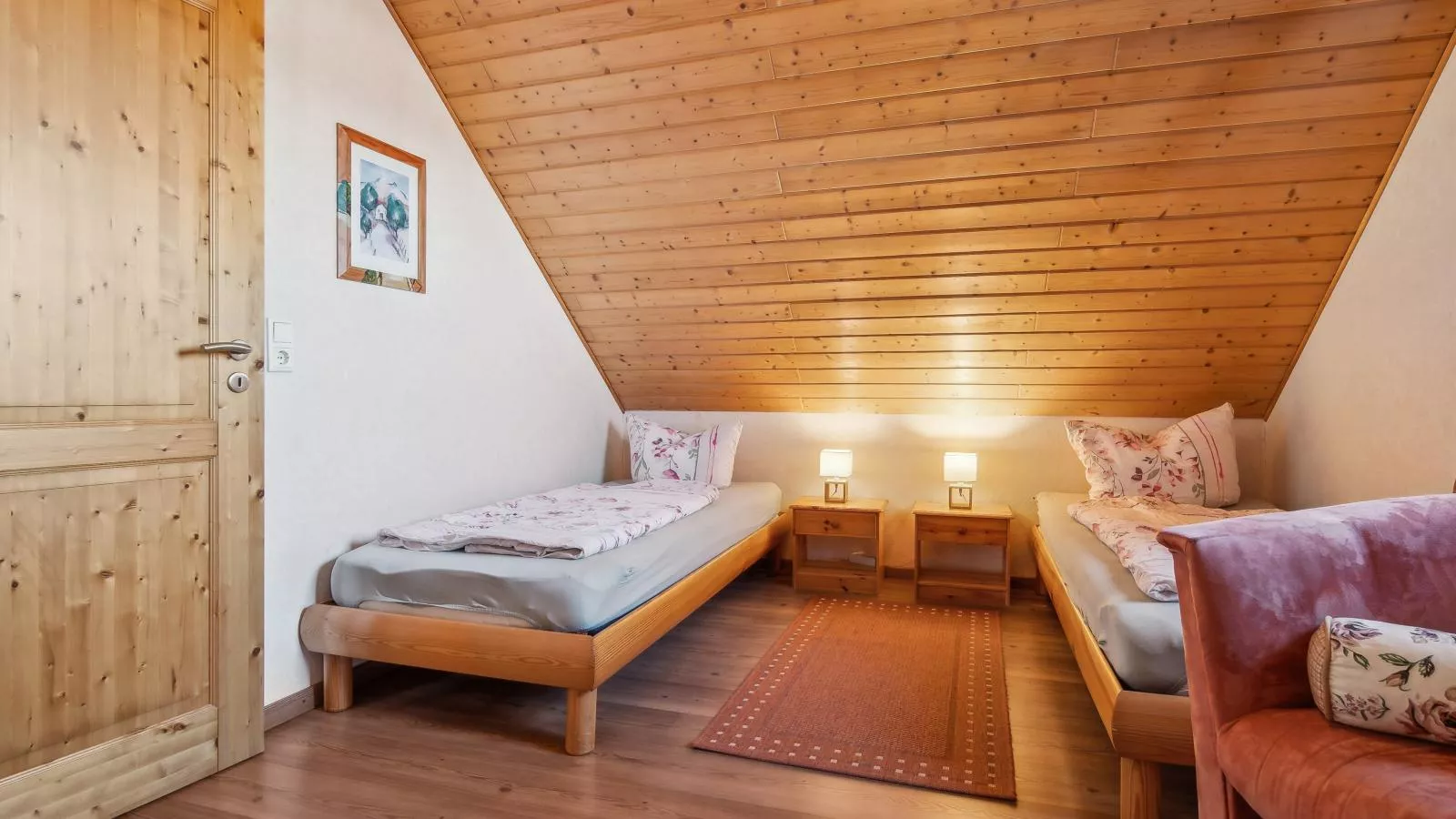 Naturstammhaus-Chambre