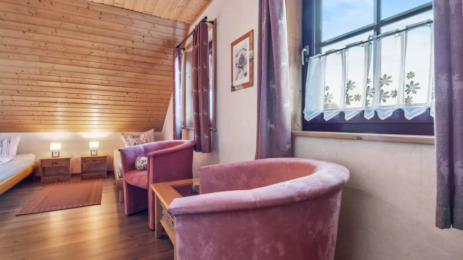 Naturstammhaus-Chambre