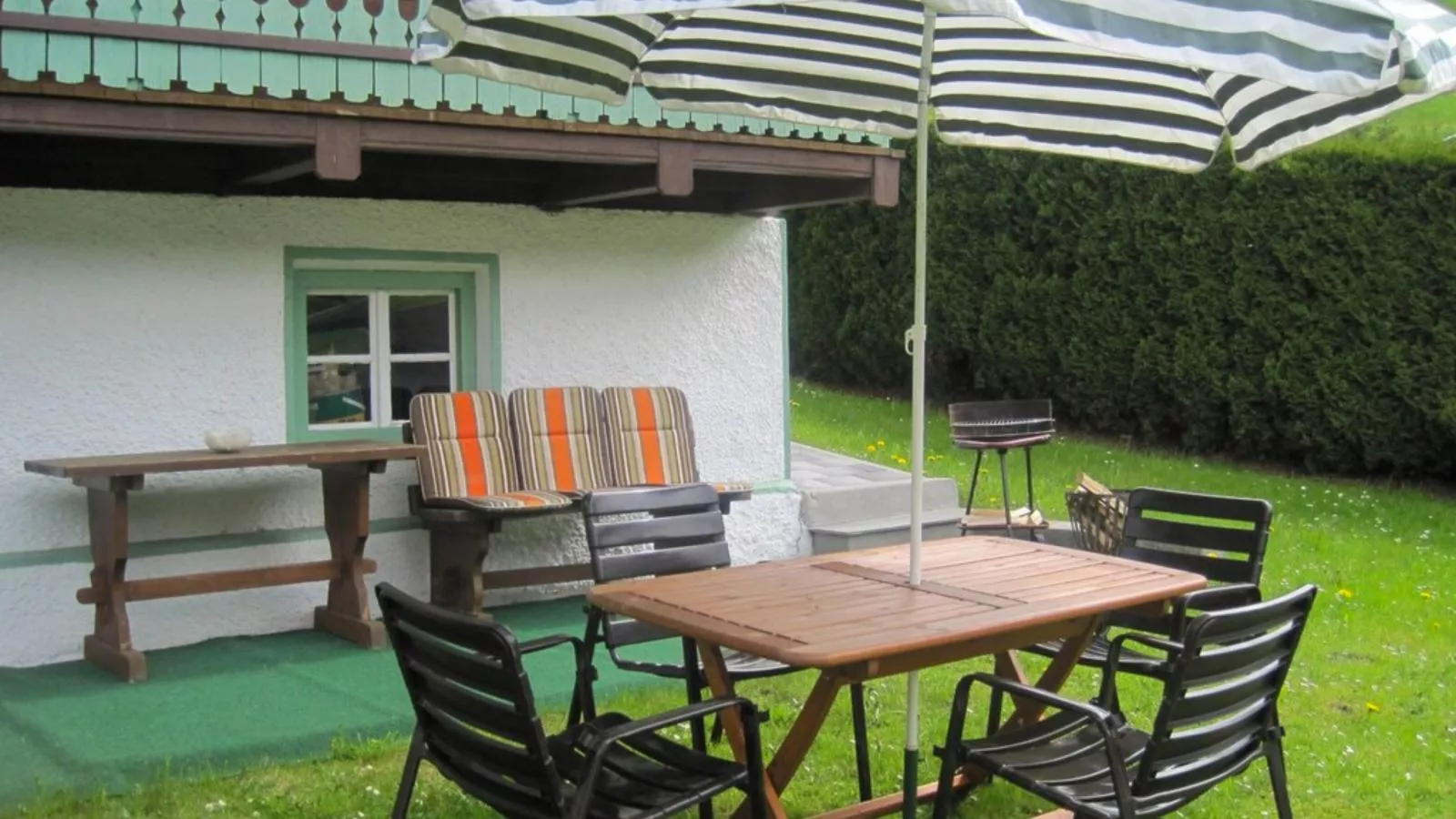 Chalet Anna Bramberg-Garten Sommer