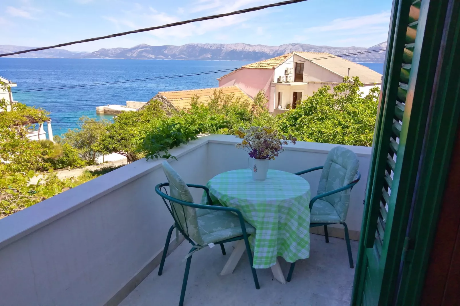 Guest House Hazdovac Rooms - Two Bedroom Apartment with Terrace and Sea View-Terrace