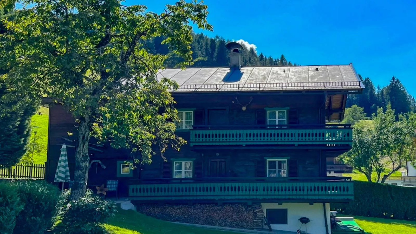 Chalet Anna Bramberg-Außenbereich Sommer