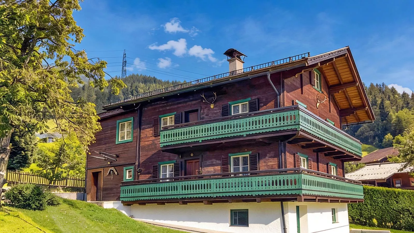 Chalet Anna Bramberg-Außenbereich Sommer