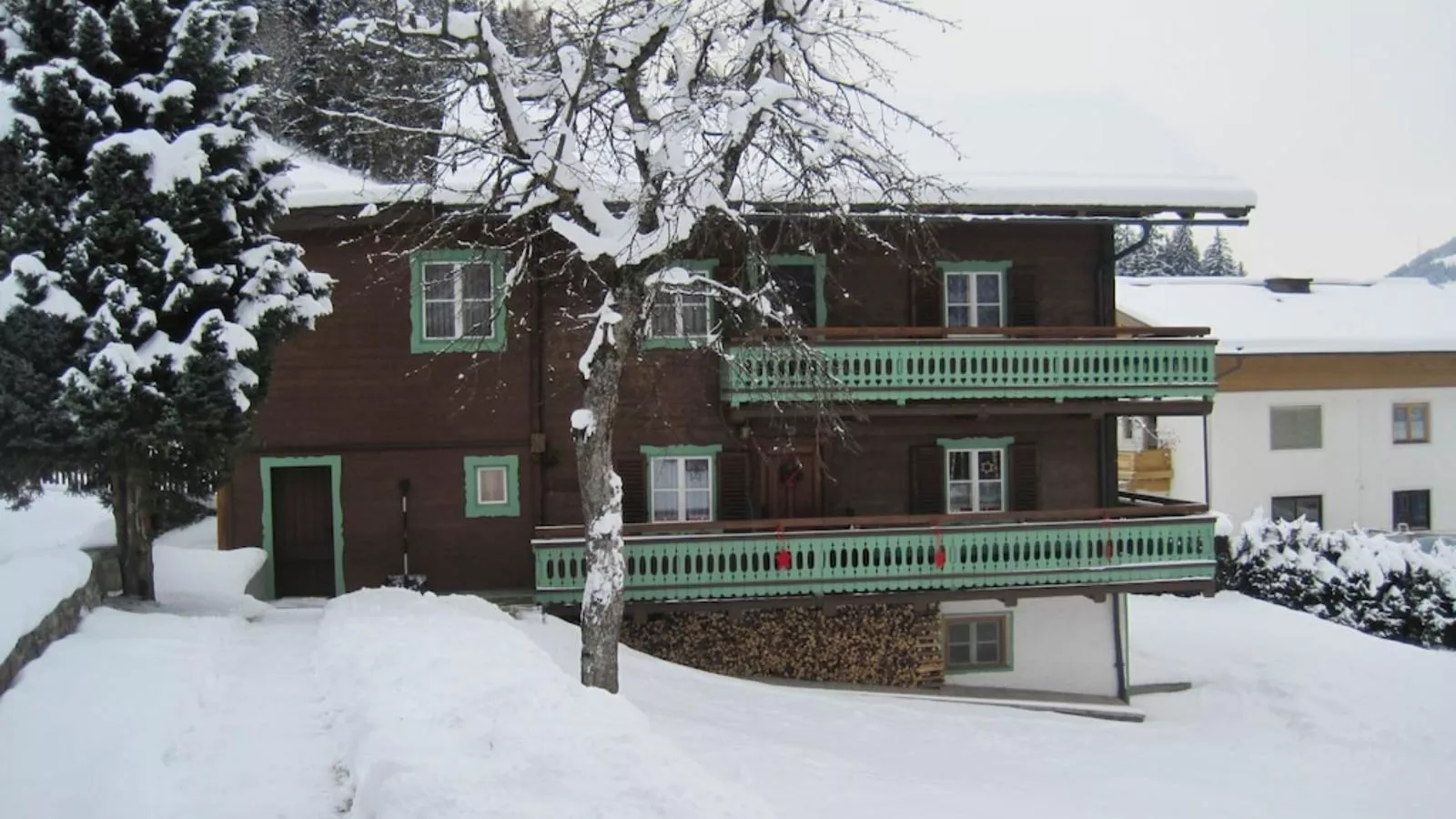 Chalet Anna Bramberg-Außenbereich Winter