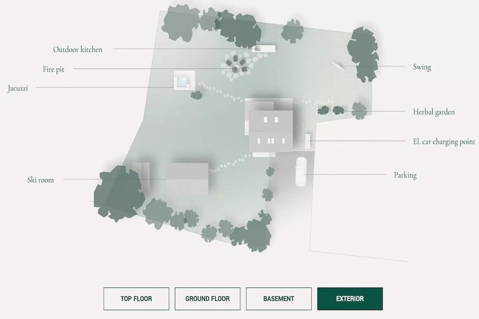 Chalet de luxe jacuzzi et sauna au Lac de Bohinj-Grundriss