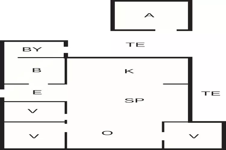 6 person holiday home in Nørre Nebel-By Traum - Floor plan