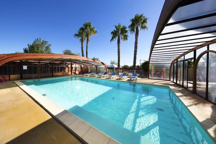 Camping L'Air Marin Vias-Plage  Mobilhome TULUM 2CH-Piscine