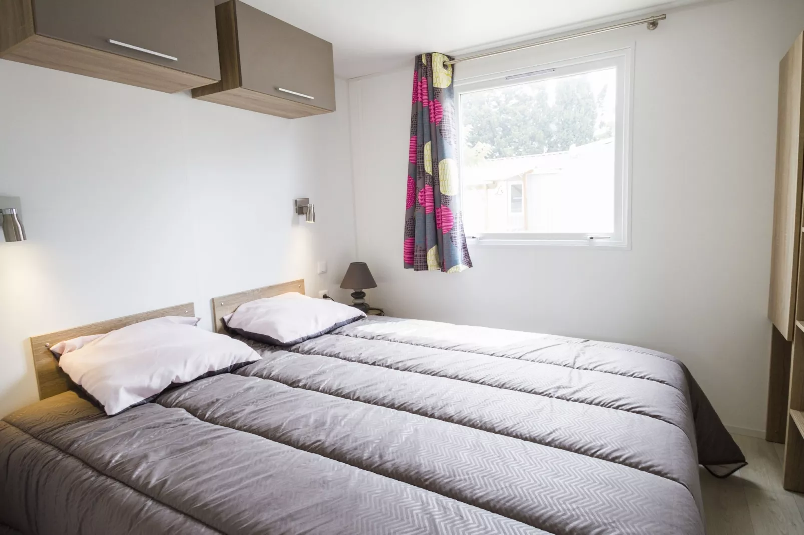 Camping L'Air Marin Vias-Plage  Mobilhome MEXICO 2CH - Chambre