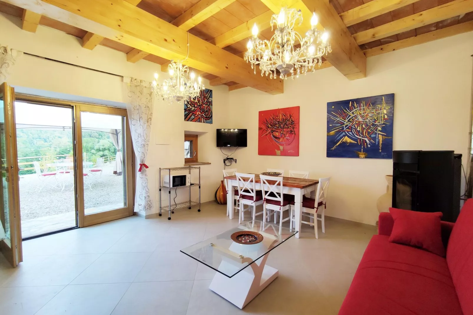 Villa Pratini-Living room