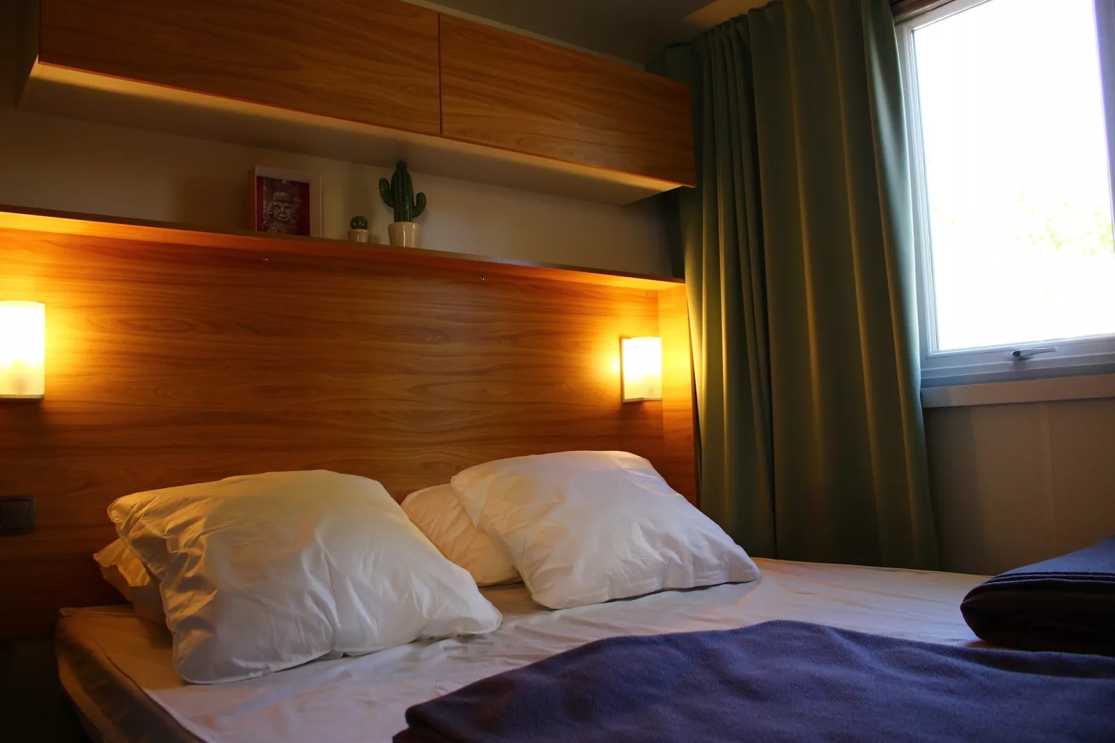 Camping L'Air Marin Vias-Plage  Mobilhome Acapulco 2CH - Chambre