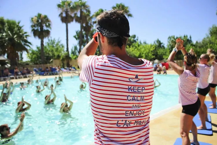 Camping L'Air Marin Vias-Plage  Mobilhome Acapulco 2CH - Installations du parc