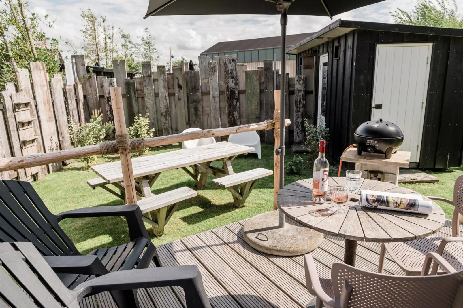 Reddingshuisje - Duynpark-Terrasse / balcon