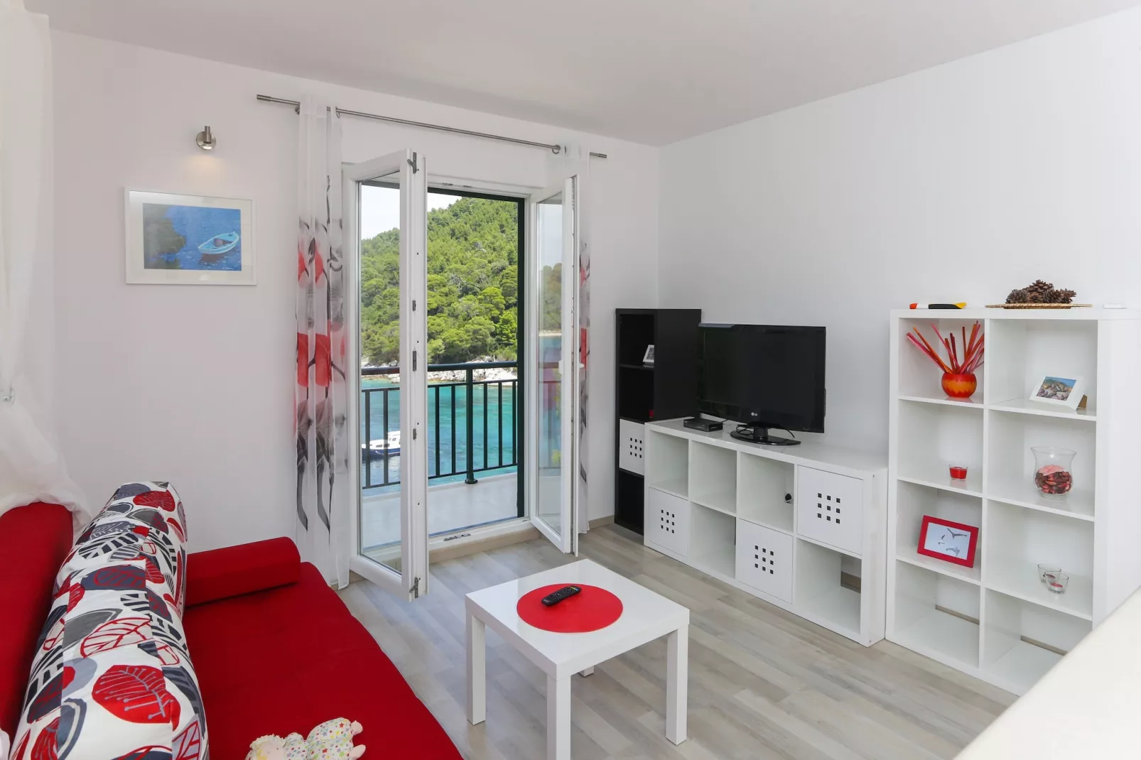 Apartments Posta - Deluxe One-Bedroom Apartment with Balcony and Sea View - Apartman 8