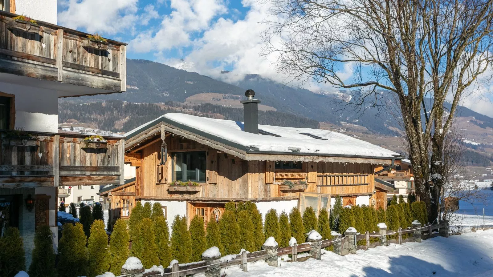 Almversteck Hollersbach-Außenbereich Winter