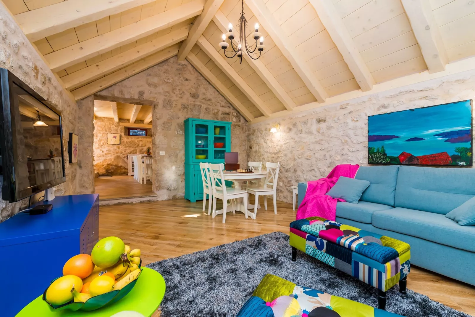 Villa Kanada - Two-Bedroom House with Terrace and Sea View