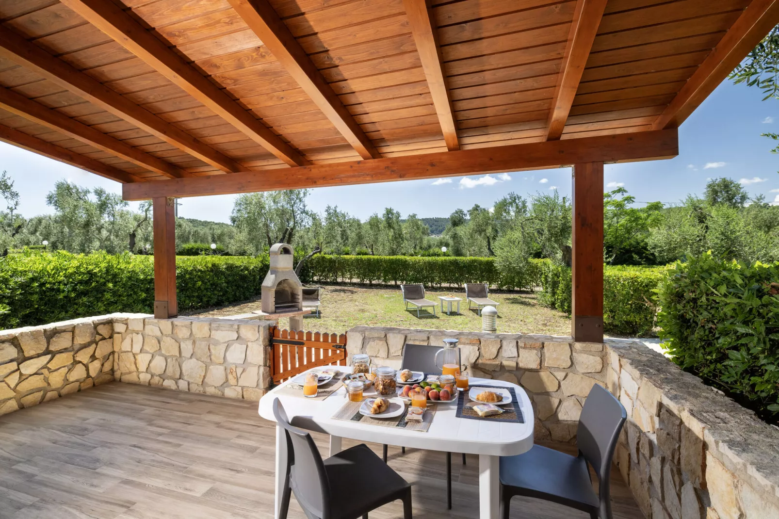 I Tesori del Sud - App 2-roomed - 2/3 pax ground floor-Balcon-terrasse
