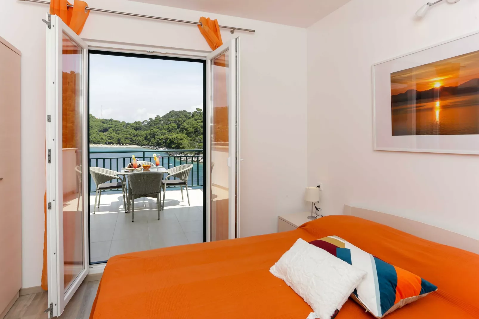 Apartments Posta - Comfort One-Bedroom Apartment with Terrace and Sea View - Apartman 6-Chambre