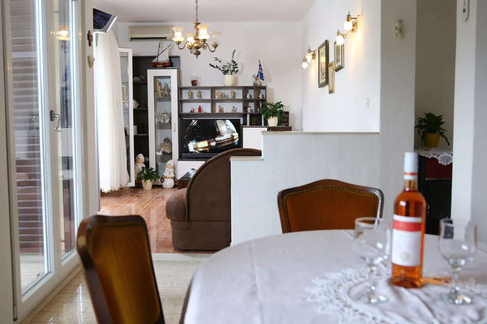 Apartments Boro - Three bedroom Apartment with Sea View (A1)-Esszimmer