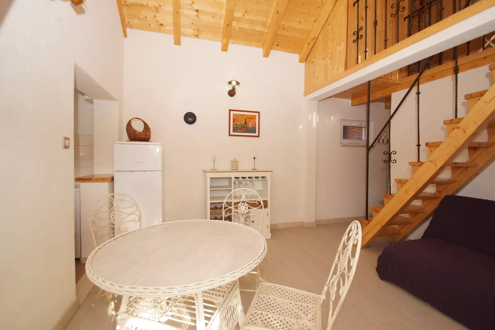 Stone House Mia - Two Bedroom Stone House with Terrace and Sea View-Wohnzimmer