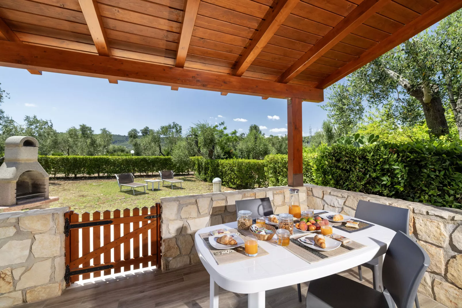 I Tesori del Sud - App 2-roomed - 2/3 pax ground floor-Balcon-terrasse