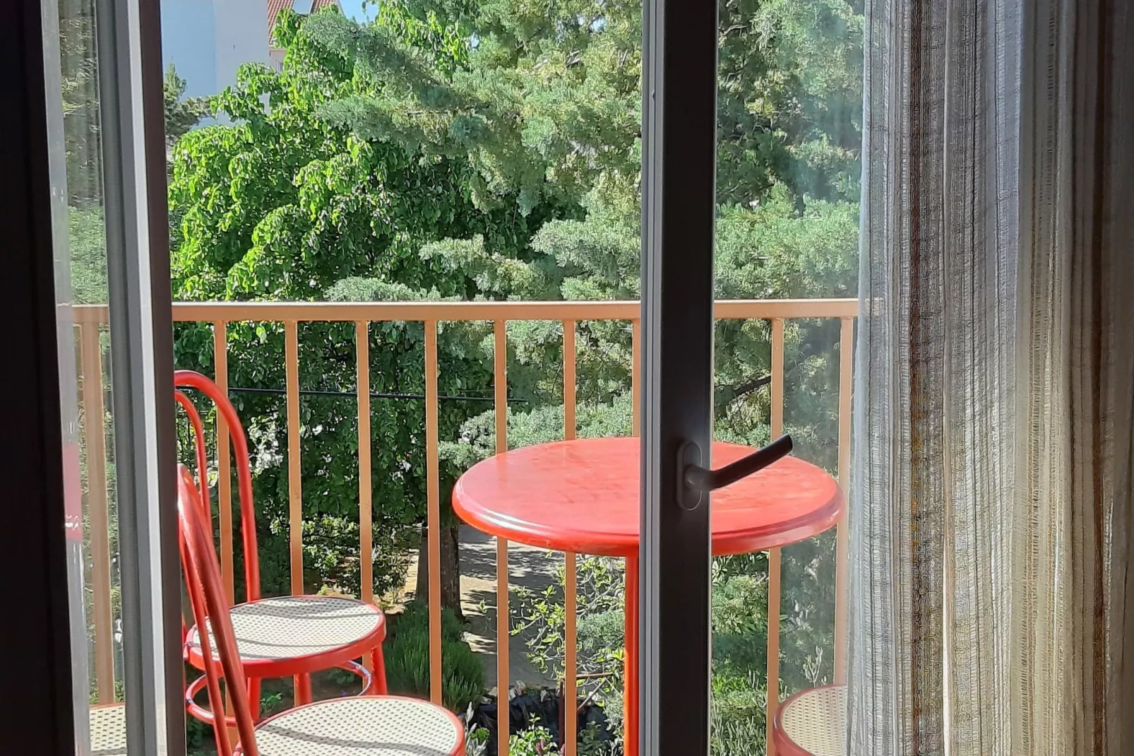 Apartments Oleander Selce- Two bedroom apartment with Balcony and Sea View (4+1)-Terrace balcony