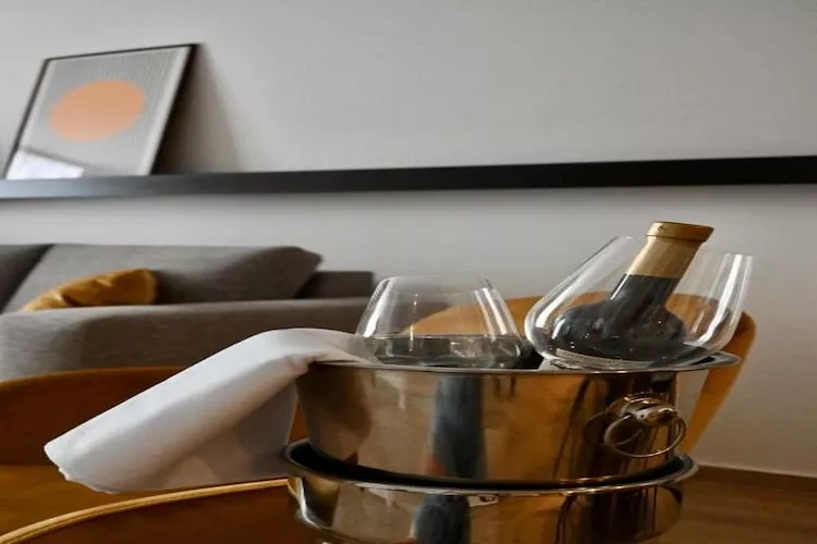 Boutique Apartment Petra - One Bedroom Apartment with Balcony-Living room