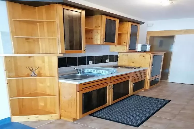 House Panorama - One Bedroom Apartment with Balcony and Sea View (Panoramahaus)-Küche