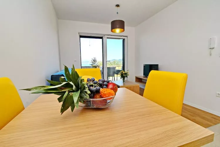 Apartments Kula - Two Bedroom Apartment with Terrace and Sea View C4 - Esszimmer