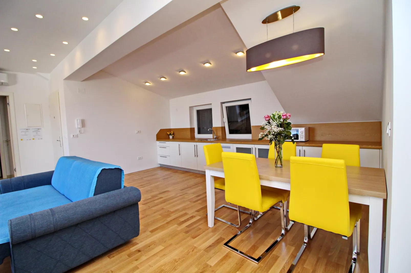 Apartments Kula - Three Bedroom Apartment with Terrace and Sea View C5 - Esszimmer