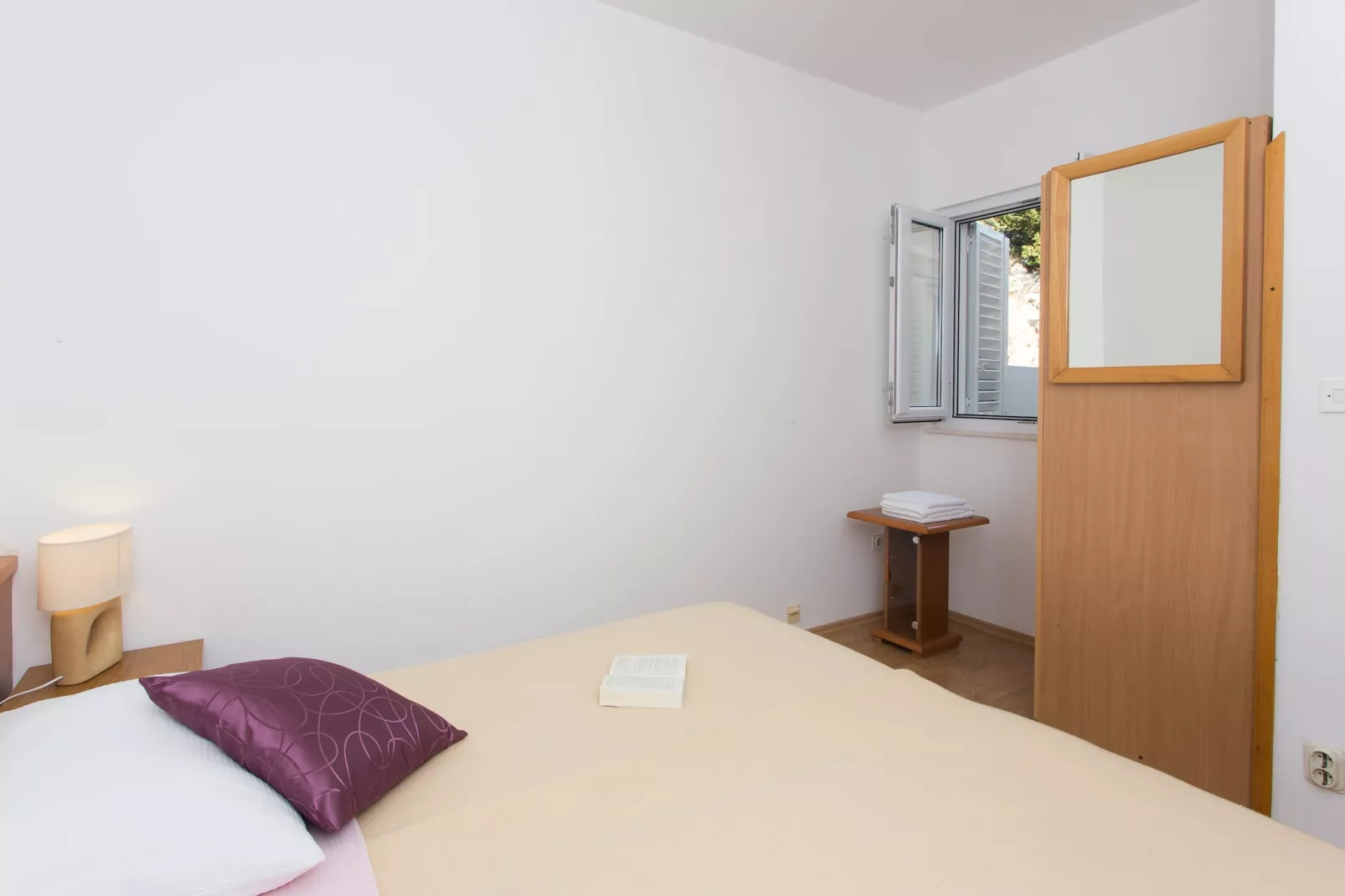 Villa Malfi - Standard Two-Bedroom Apartment with Sea View (A6)-Bedroom