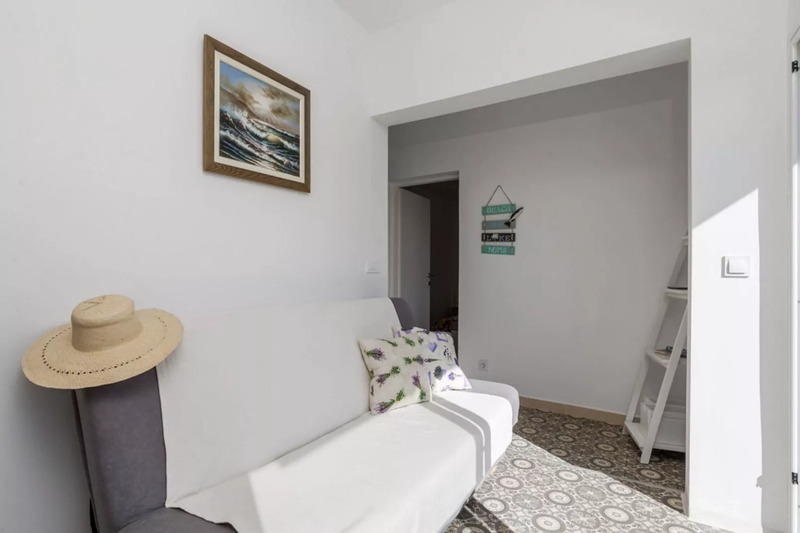 Apartments Sun 4 You - One Bedroom Apartment with Terrace and Sea View (Apartment 1) - Wohnzimmer