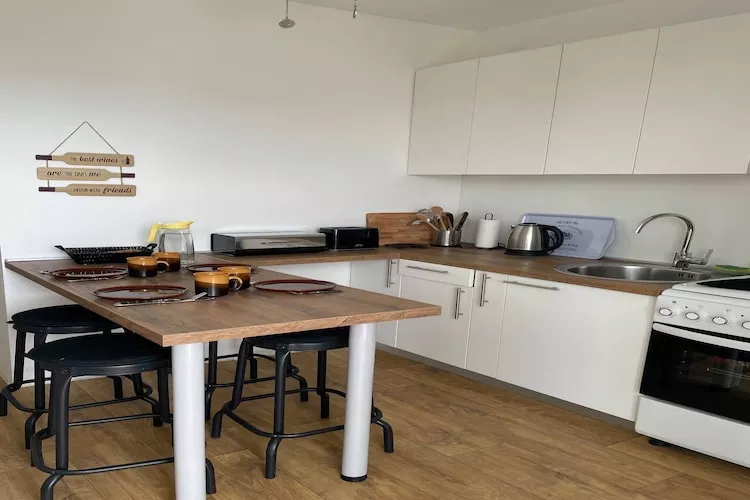 Apartments Sun 4 You - Two Bedroom Apartment with Balcony and Sea View (Apartment 2)-Kitchen