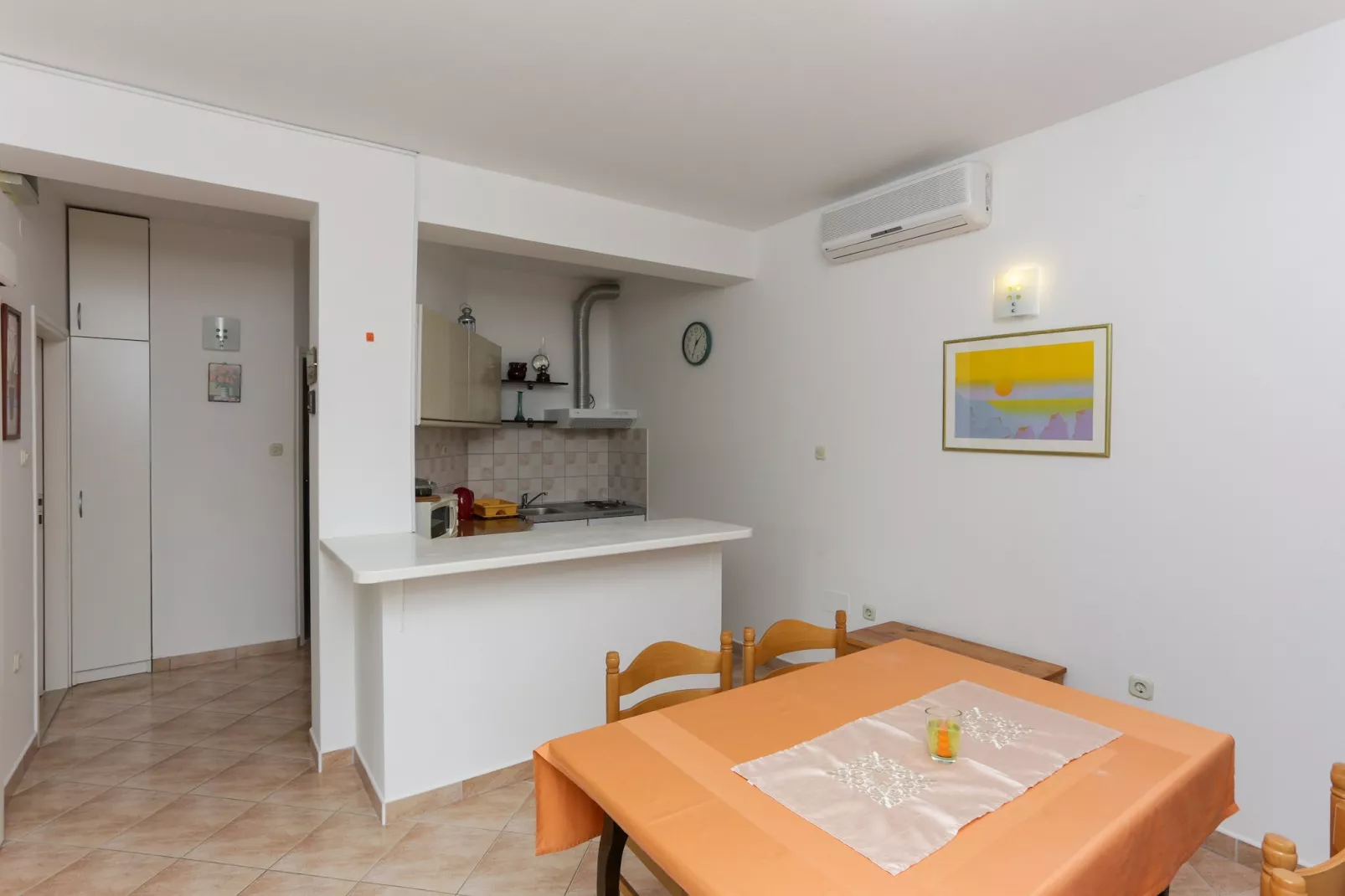Apartments Posta - One-Bedroom Apartment with Terrace and Sea View (4 Adults) - Apartman 4-Salle à manger