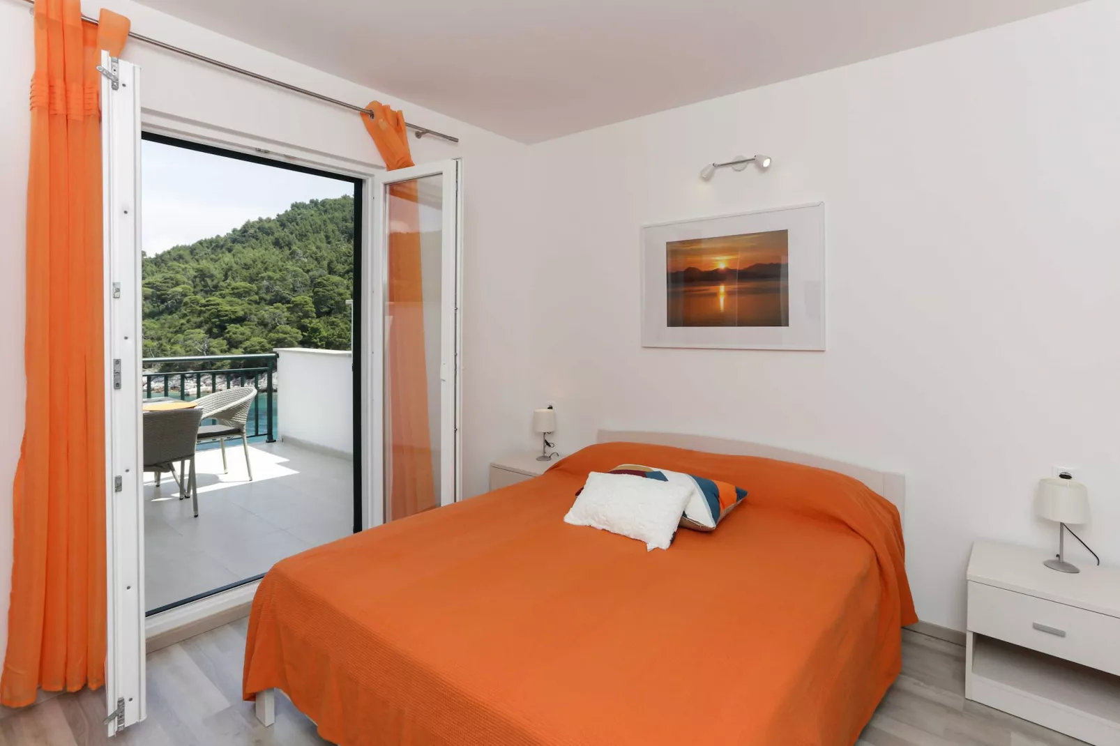 Apartments Posta - Comfort One-Bedroom Apartment with Terrace and Sea View - Apartman 6-Chambre