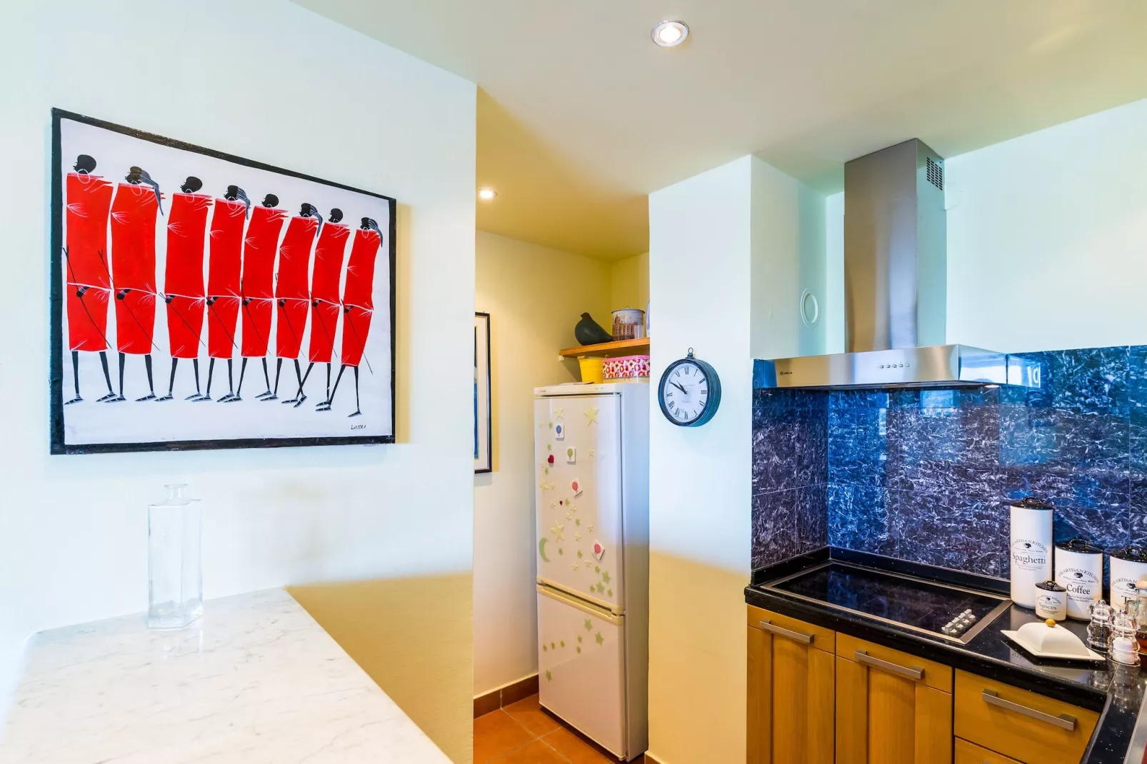 Apartment Reale - One Bedroom Apartment with Balcony and Sea View-Kitchen