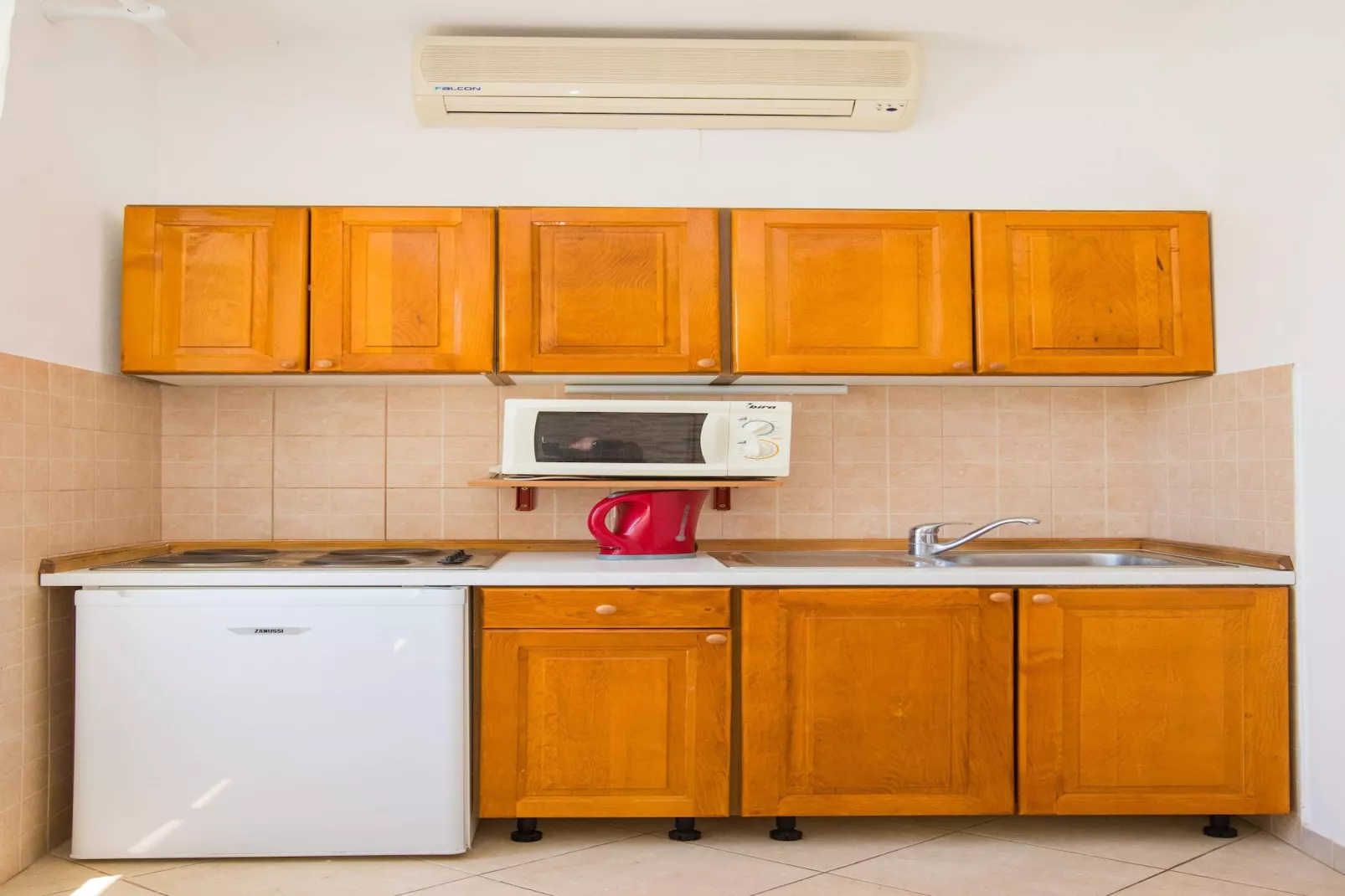 Apartments Vidak - One Bedroom Apartment with Balcony and Sea View - (A4)-Cuisine