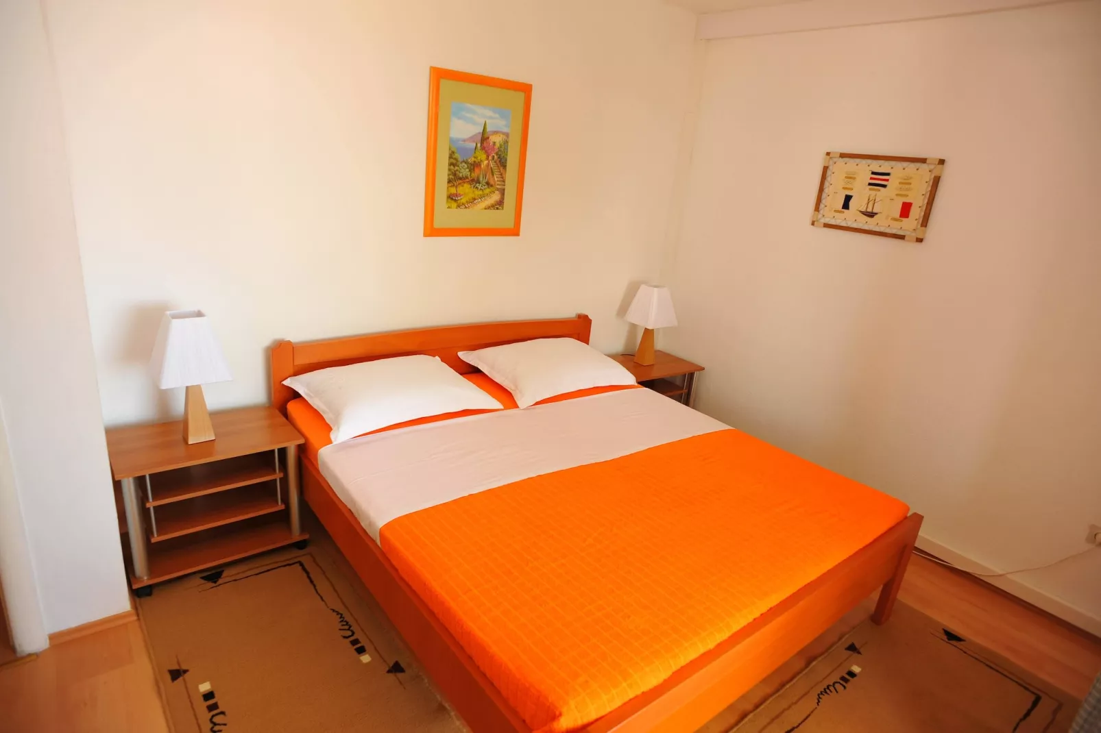 Villa Anni-Two Bedroom Apartment with Terrace ( A1)-Chambre