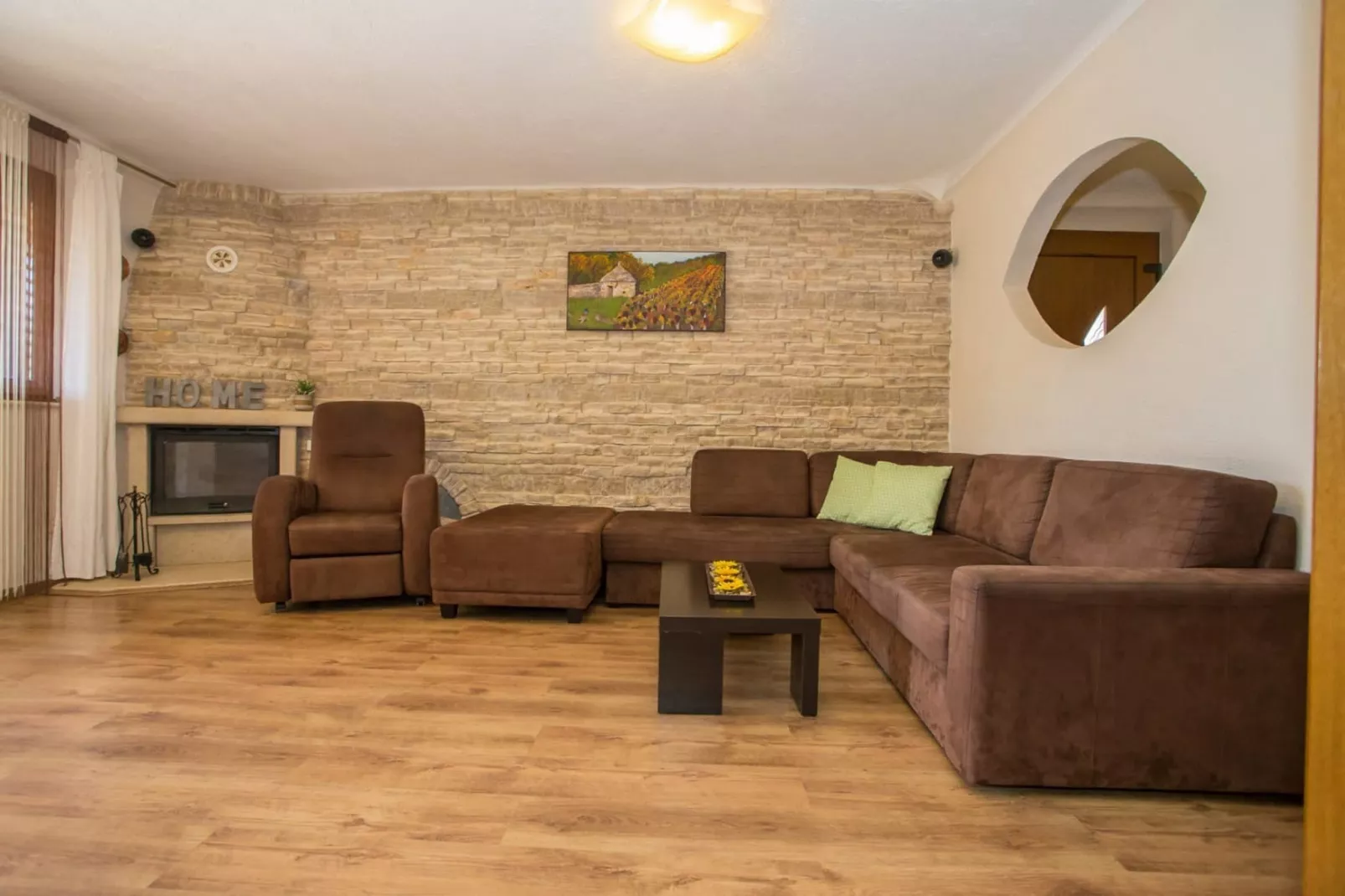 Apartments Andre Poreč - Two Bedroom Apartment with Terrace and Pool (Andre)-Wohnzimmer