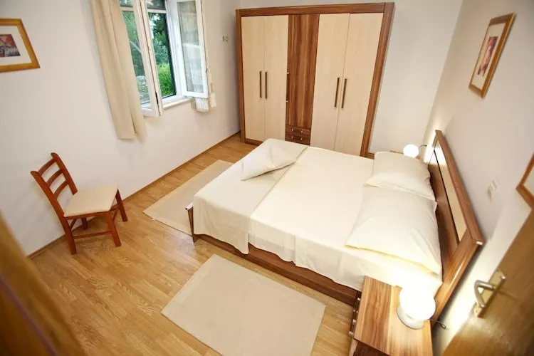 Apartments Villa Grlica - Comfort One Bedroom Apartment With Terrace and Garden View (A3)-Chambre