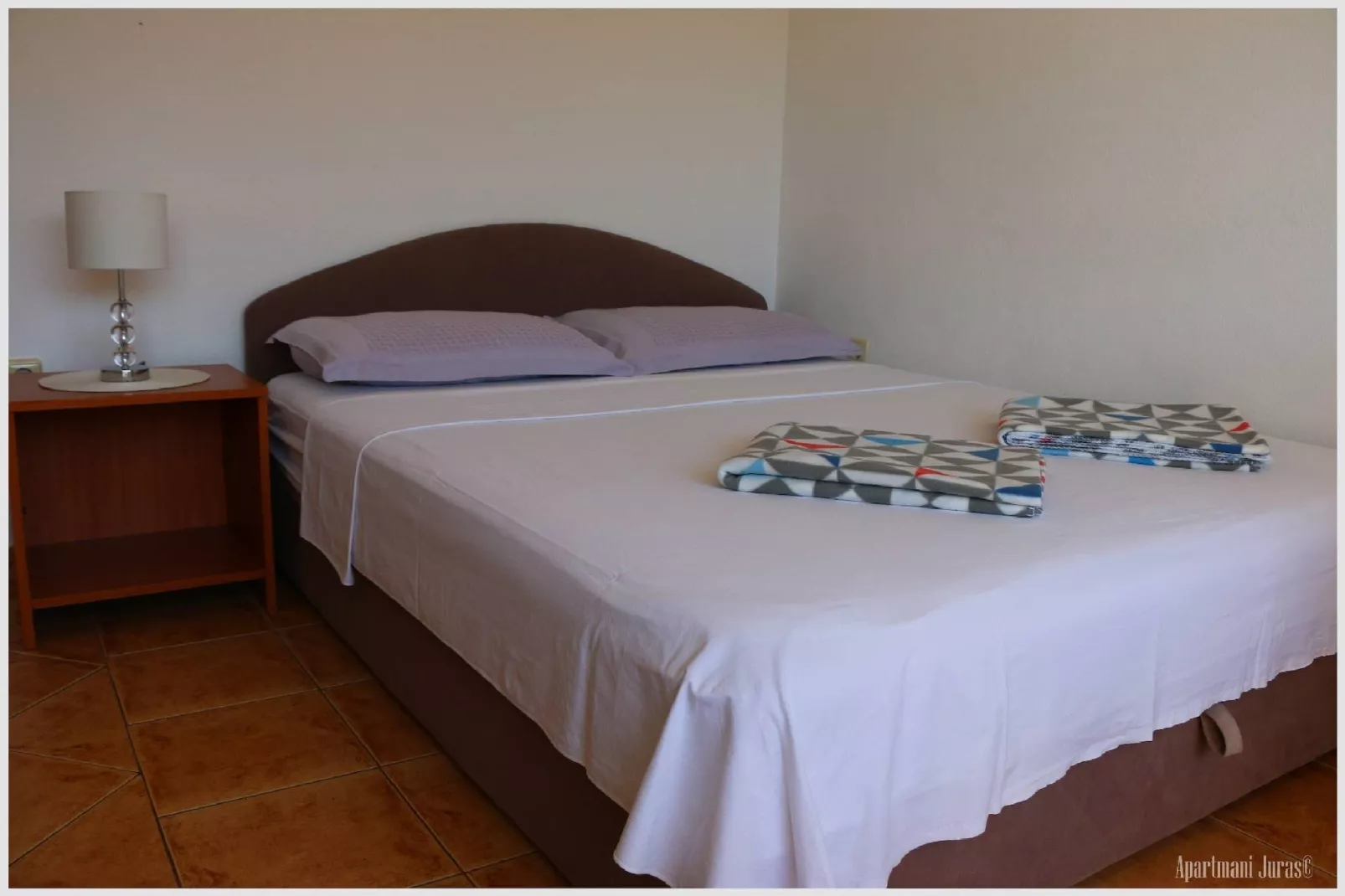 Apartments Juras - Studio Apartment with Sea View (Marija)-Schlafzimmer