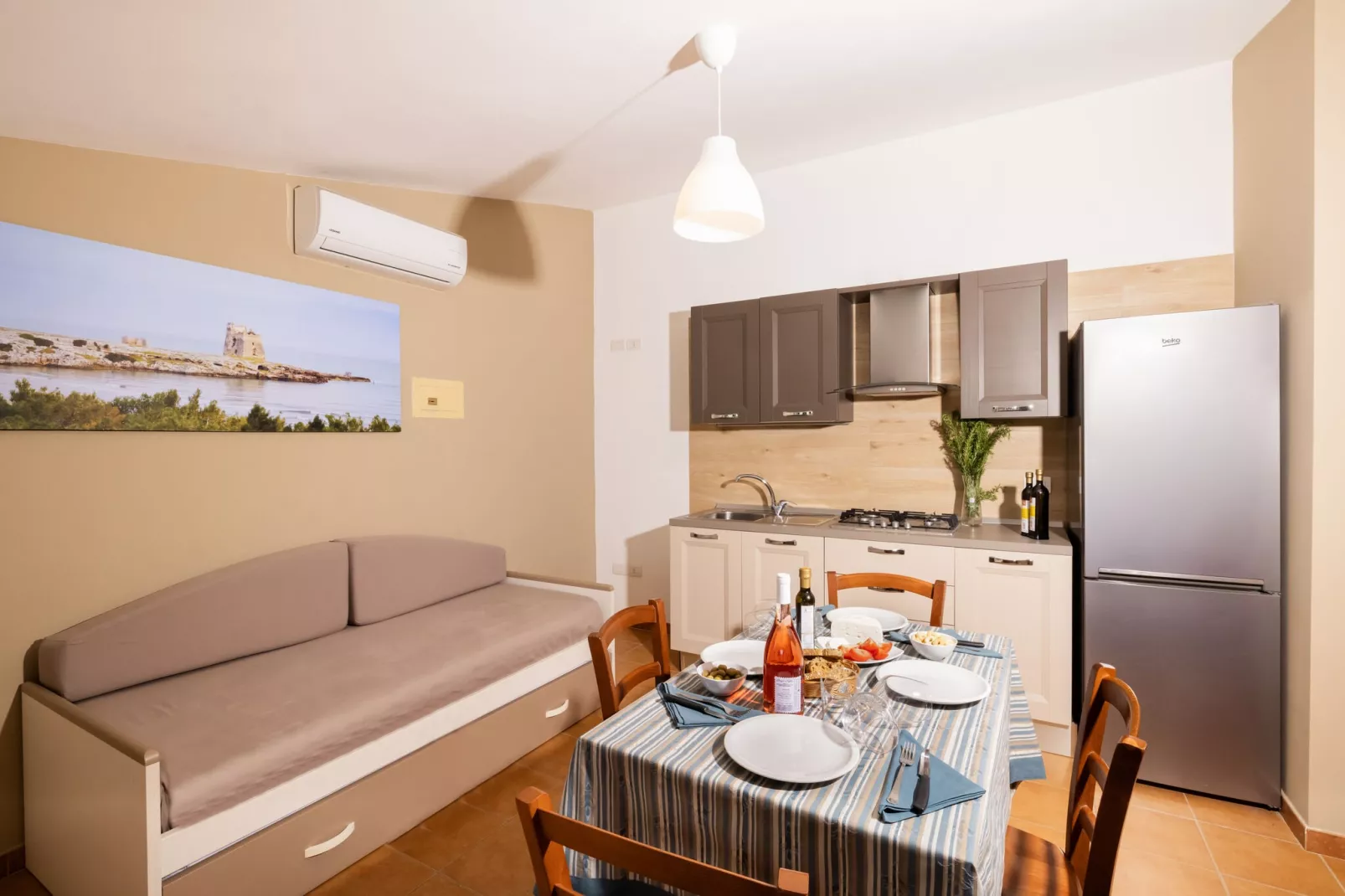 I Tesori del Sud - App 2-roomed - 2/3 pax first floor-Salon