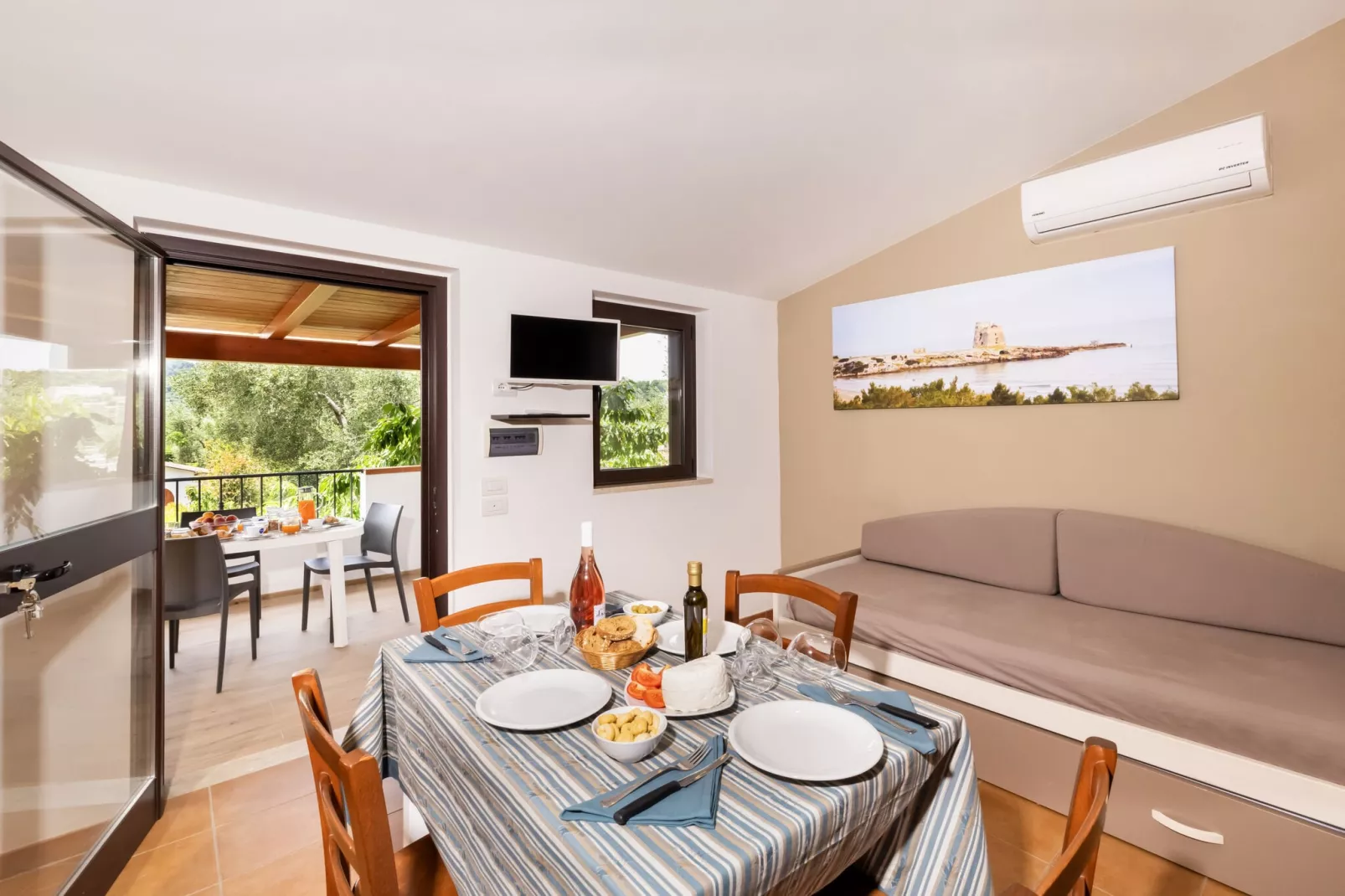 I Tesori del Sud - App 2-roomed - 2/3 pax first floor-Salon