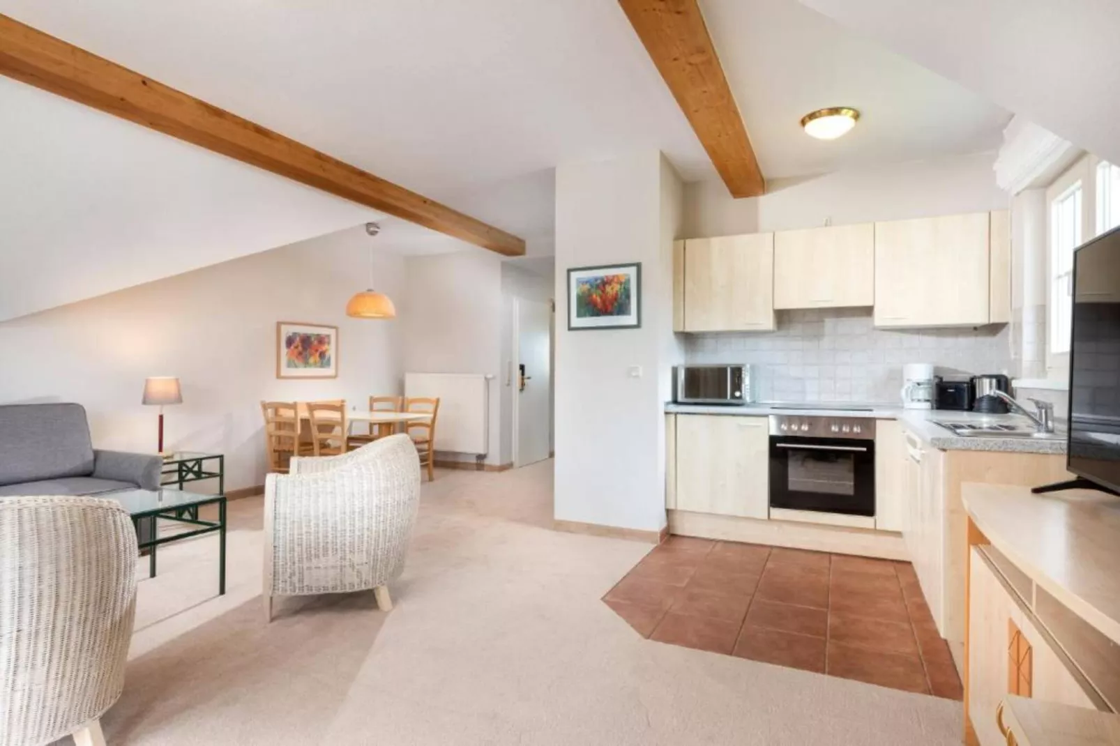 Rugen 2 bedroom apartment 4 guest-Küche