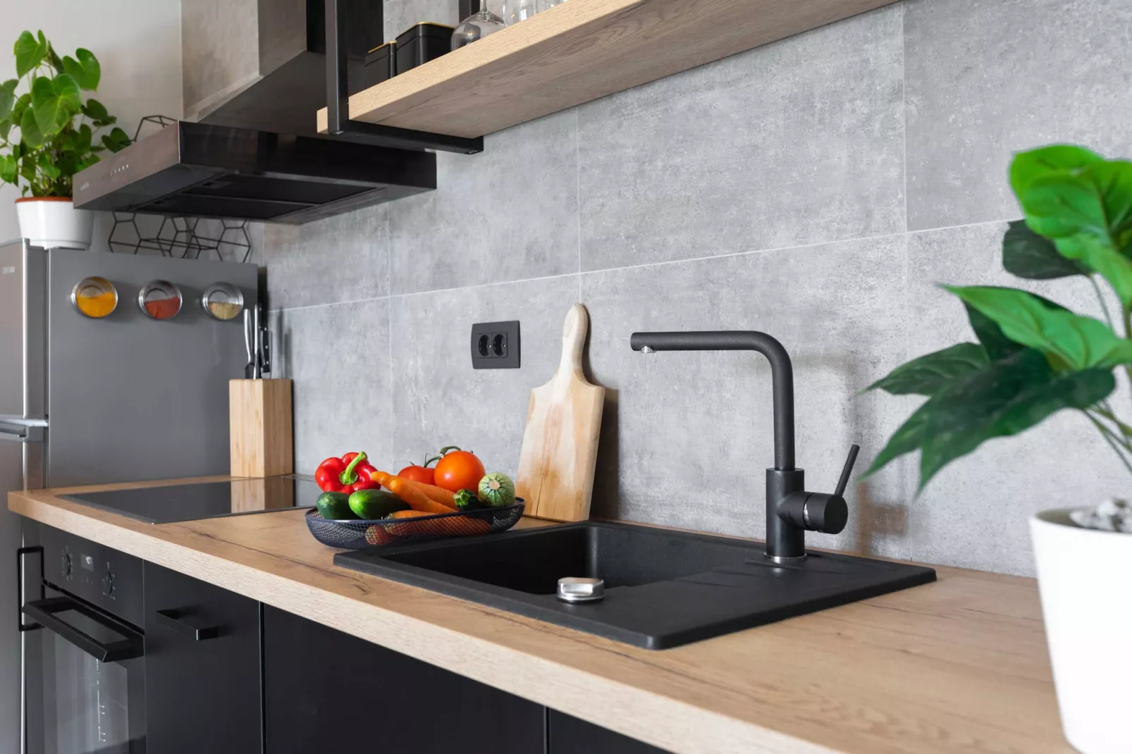 Holiday Home Diana - Five Bedroom House with Terrace and Sea View-Kitchen