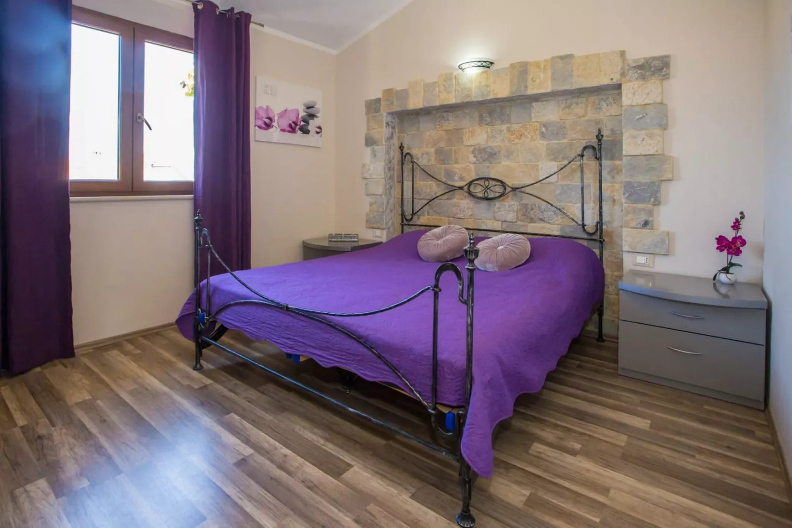 Apartments Andre Poreč - Two bedroom Apartment with Balcony and Pool (Emma)-Bedroom