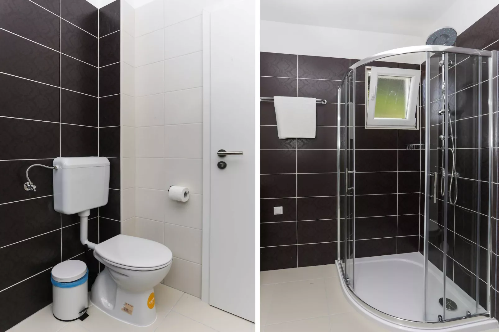 Apartments Posta - One-Bedroom Apartment with Terrace and Sea View - Apartman 5-Salle de bain