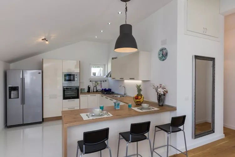 Apartment Green Oase - Three Bedroom Apartment with Balcony (A4+1)-Kitchen